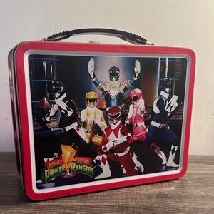 Vintage rare Power Ranger Red and Multicolor Lunch Box